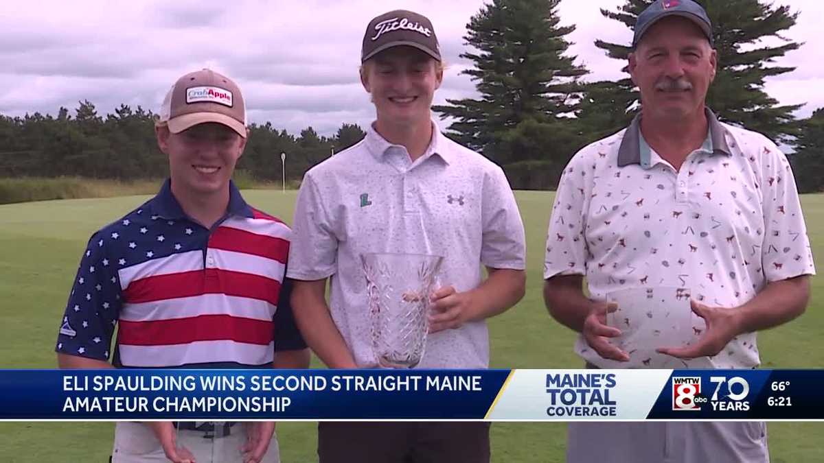 Spaulding repeats as Maine Am champ