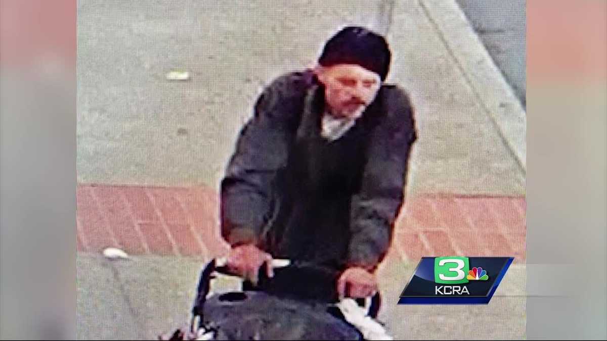 CAUGHT ON CAMERA Man saws off Stockton parking meters