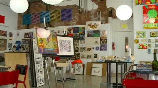 Artist's studio: Studio Works