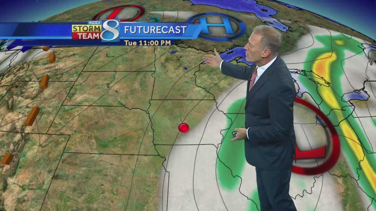 KCCI 8 video weather forecast