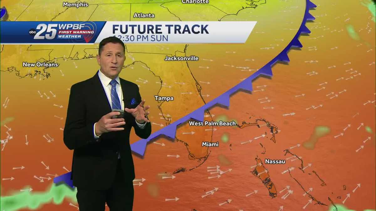 Fast Rain And A Weak Cold Front
