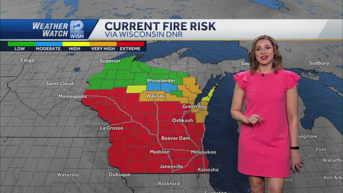 High heat and fire danger