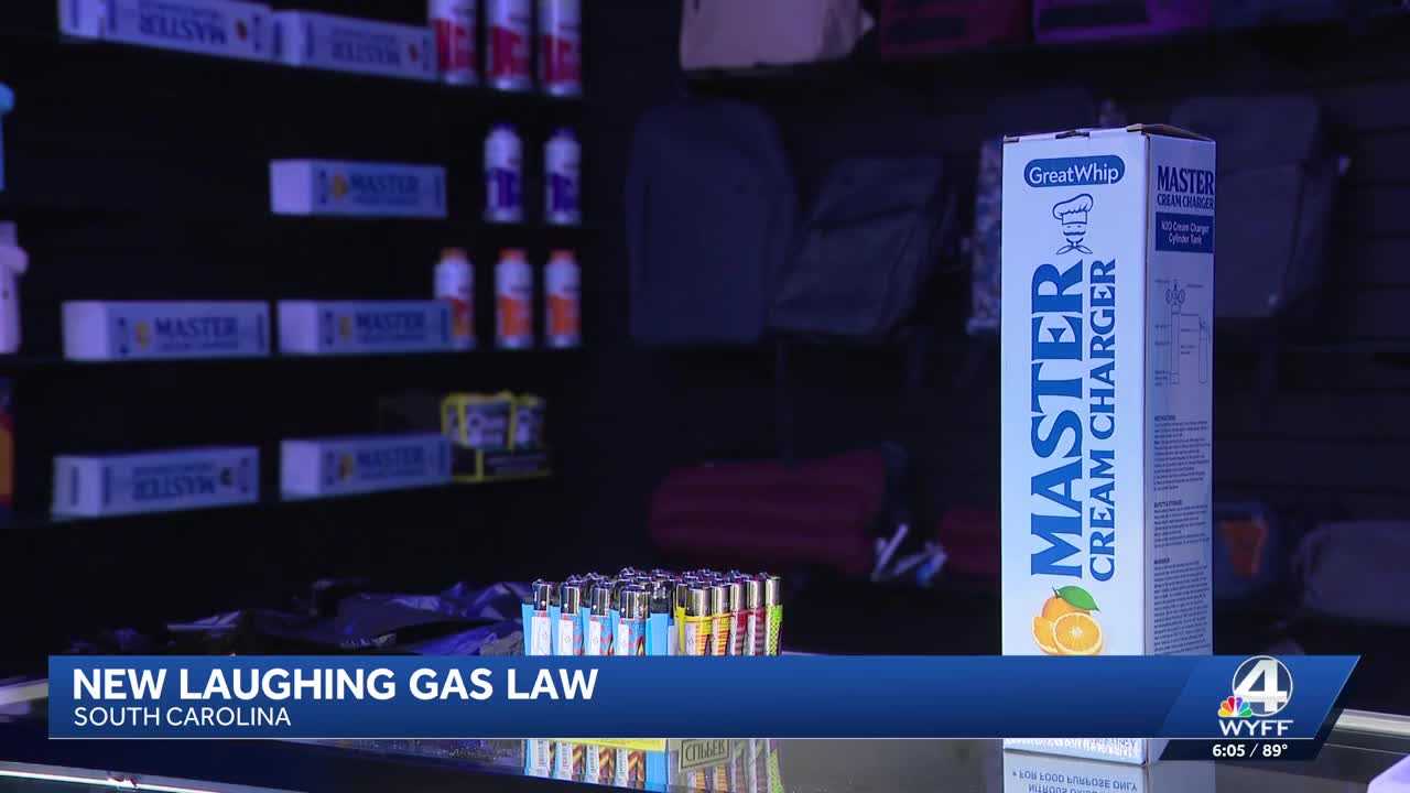 SLED: New law to regulate Nitrous Oxide sales