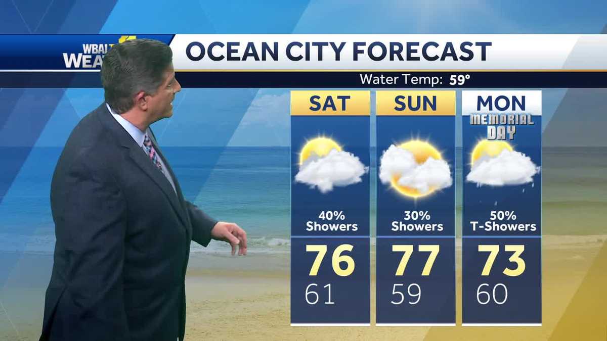 Beach weather for 2024 Memorial Day weekend