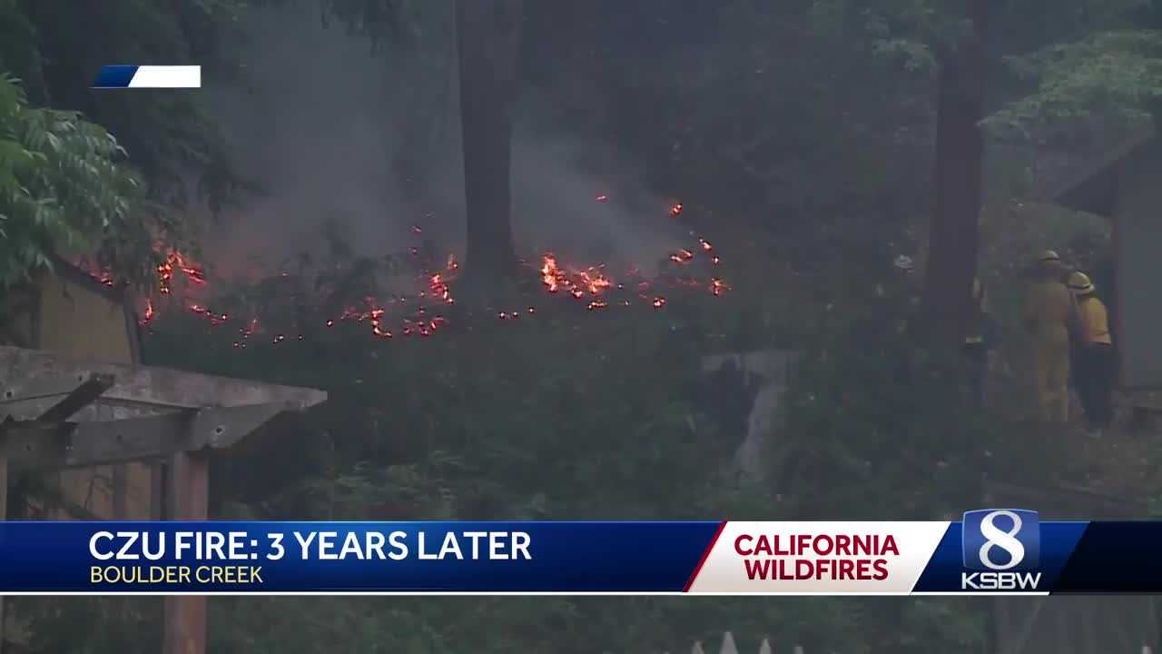 Neighborhoods still rebuilding 3 years after the CZU Lightning