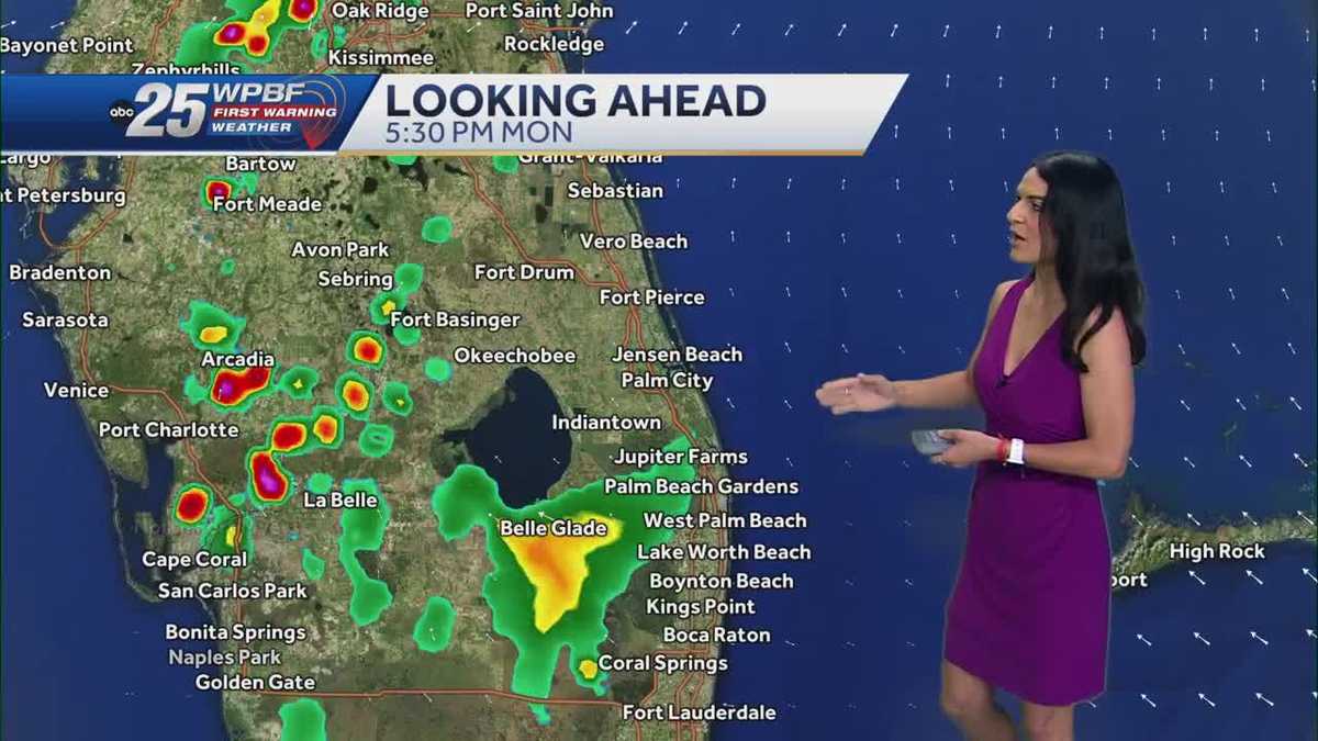 Hot and steamy second half of weekend