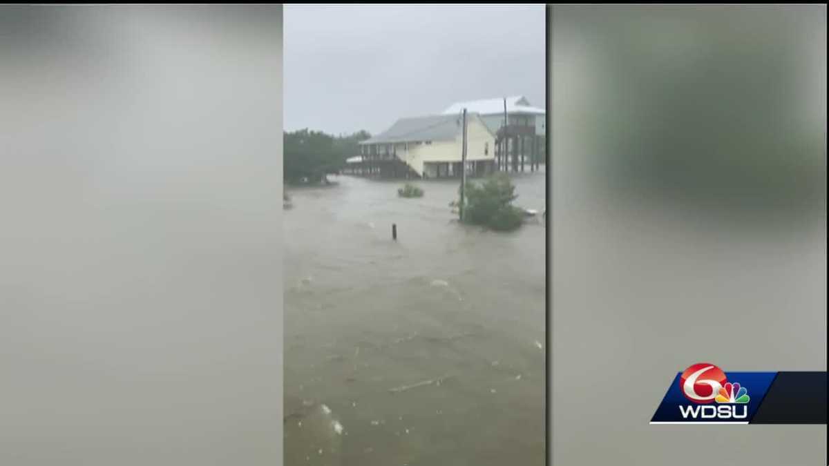 Bay St. Louis family shares video of flooding from Cristobal