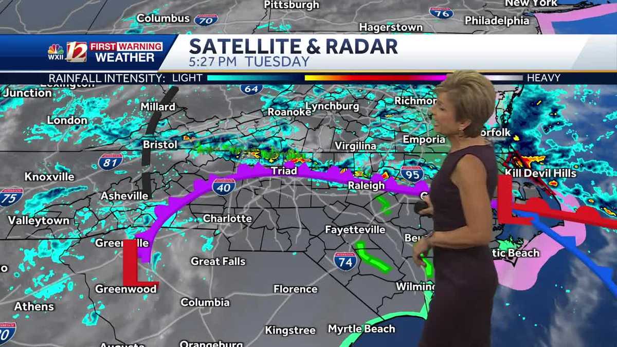 WATCH: Rain continues for some with flood threat tonight
