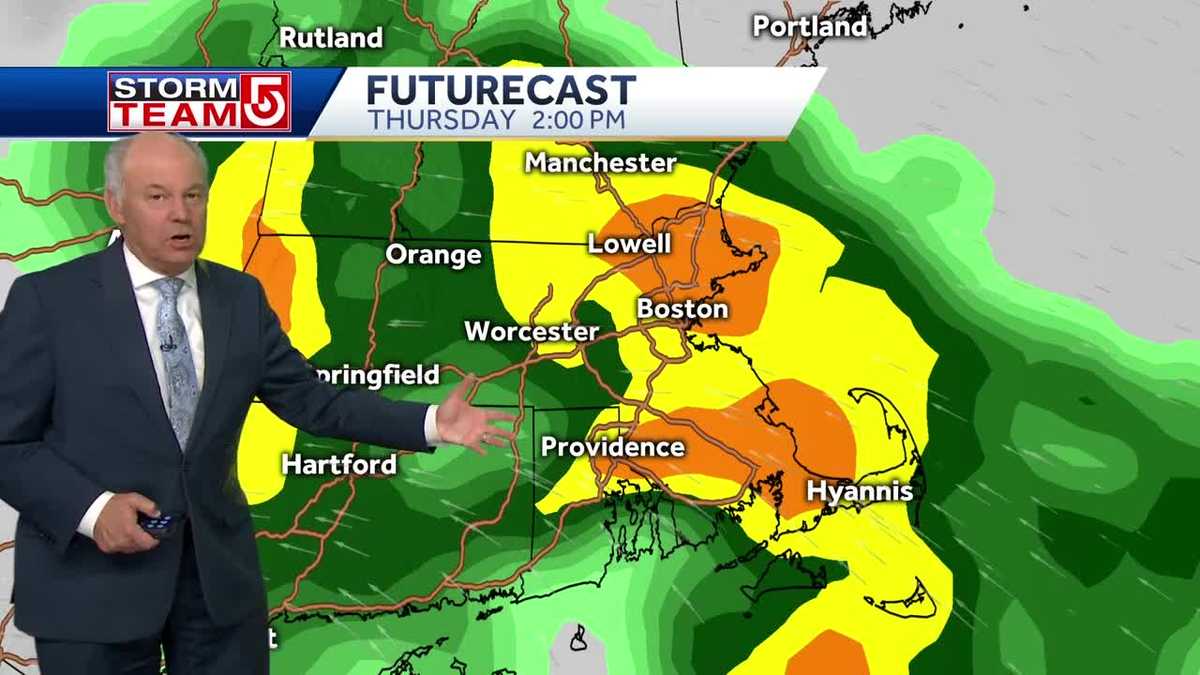 Video: More heavy rain on the way Thursday