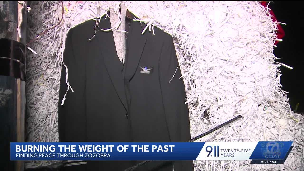 koat.com - Sasha Lenninger - Burning the Past: Former Flight Attendant Finds Healing at Zozobra