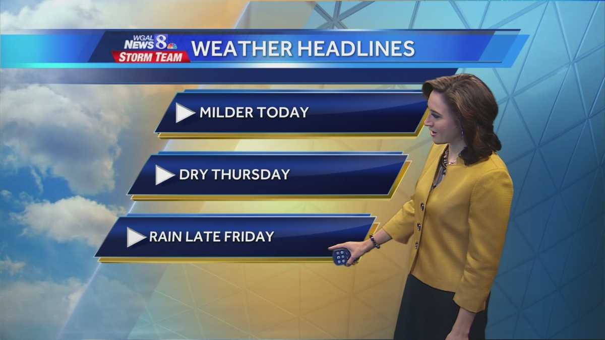 Watch Christine Ferreira's forecast