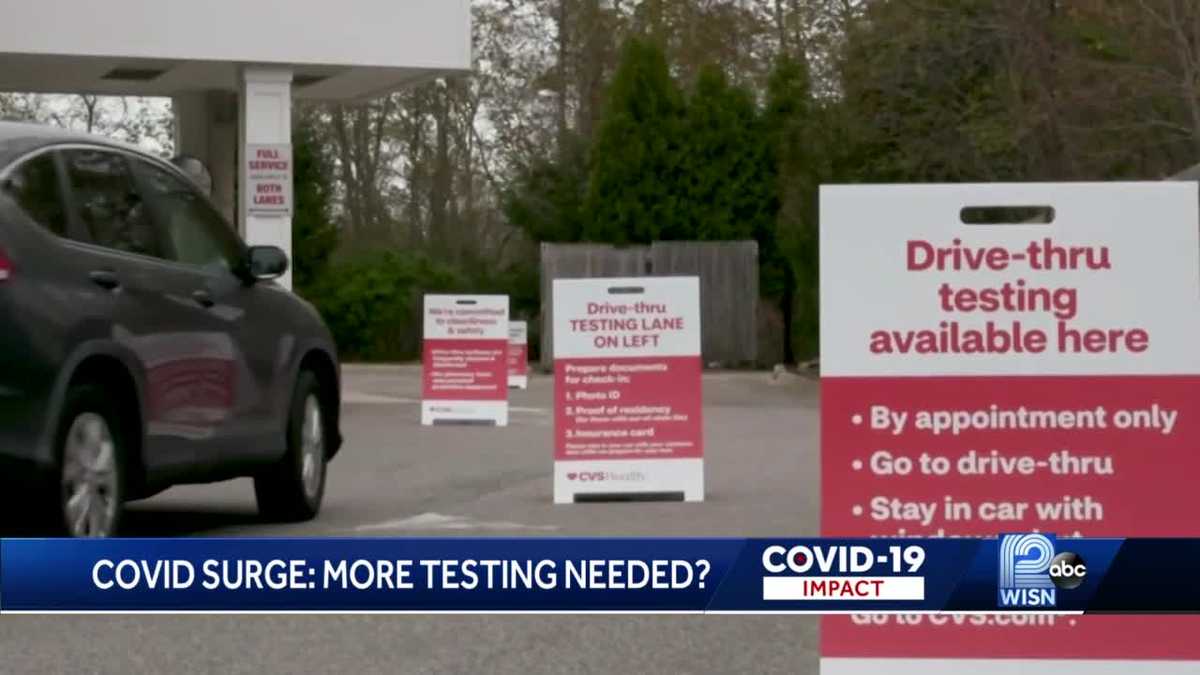 COVID19 Wisconsin testing numbers decline, new cases spike