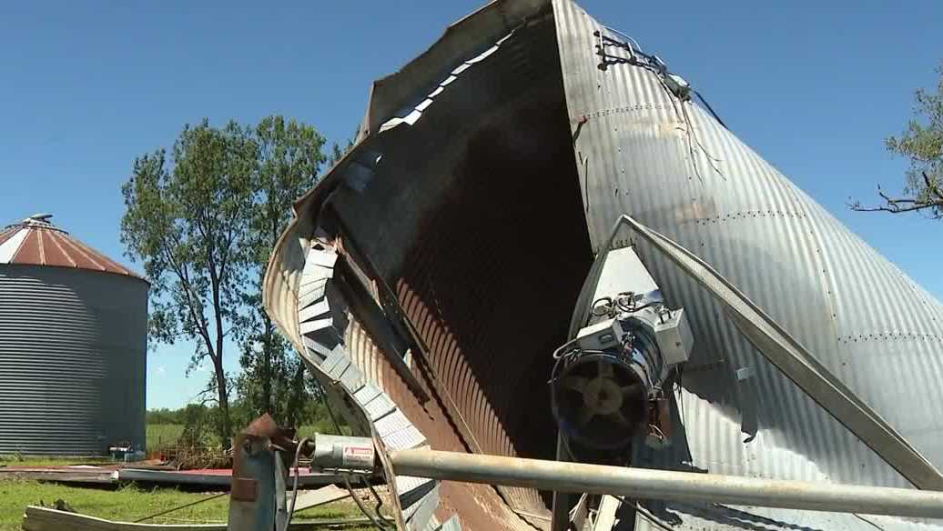 Refugee heartbroken after new Iowa property damaged in storms