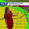 Overnight storm chances near the Omaha area