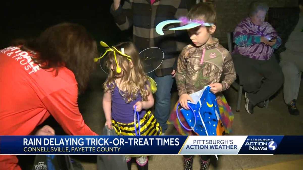 Connellsville mayor changes trickortreat times because of weather