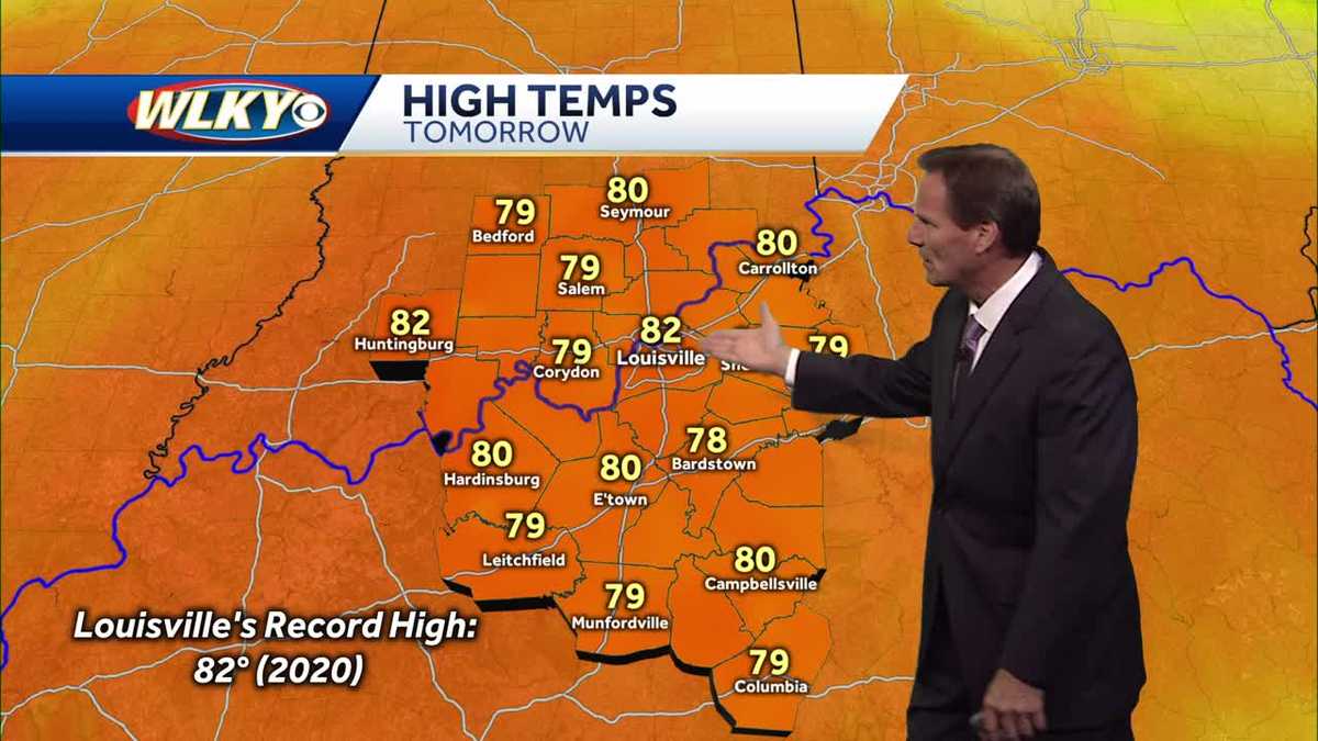 Record warmth possible Wednesday