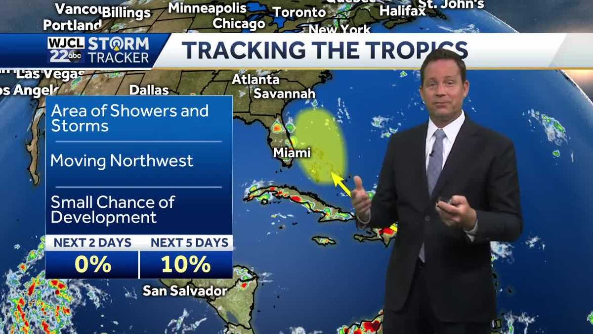 Tropical moisture to increase rain chances later this week