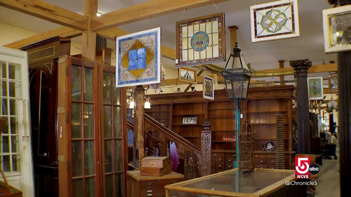 Salvaged treasures shine in South Hampton, New Hampshire