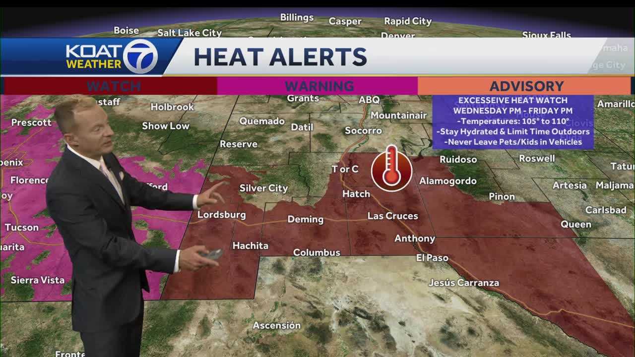 Warming trend for New Mexico as storm chances decrease - Vimarsana News
