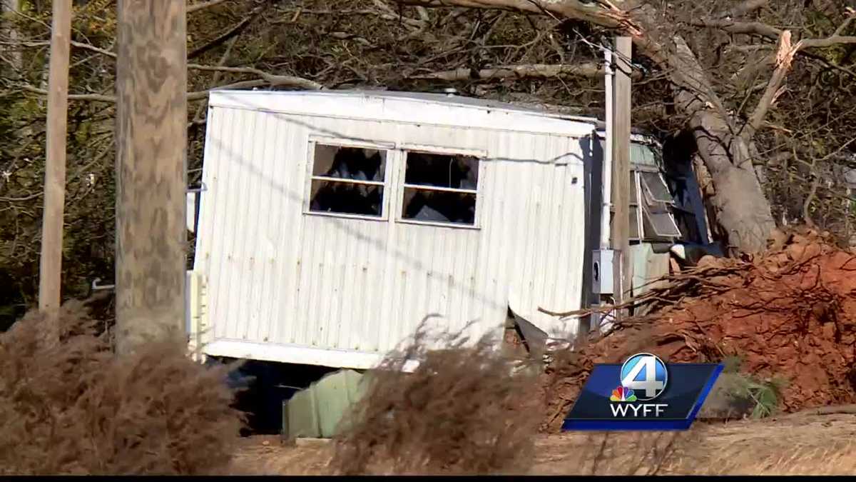 National Weather Service confirms a tornado touched down in Simpsonville