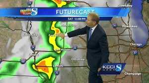 Videocast: Here's your next best chance for storms