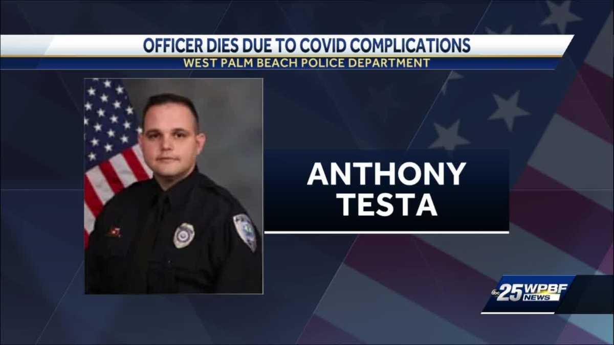 West Palm Beach: Police officer dies of COVID-19 complications