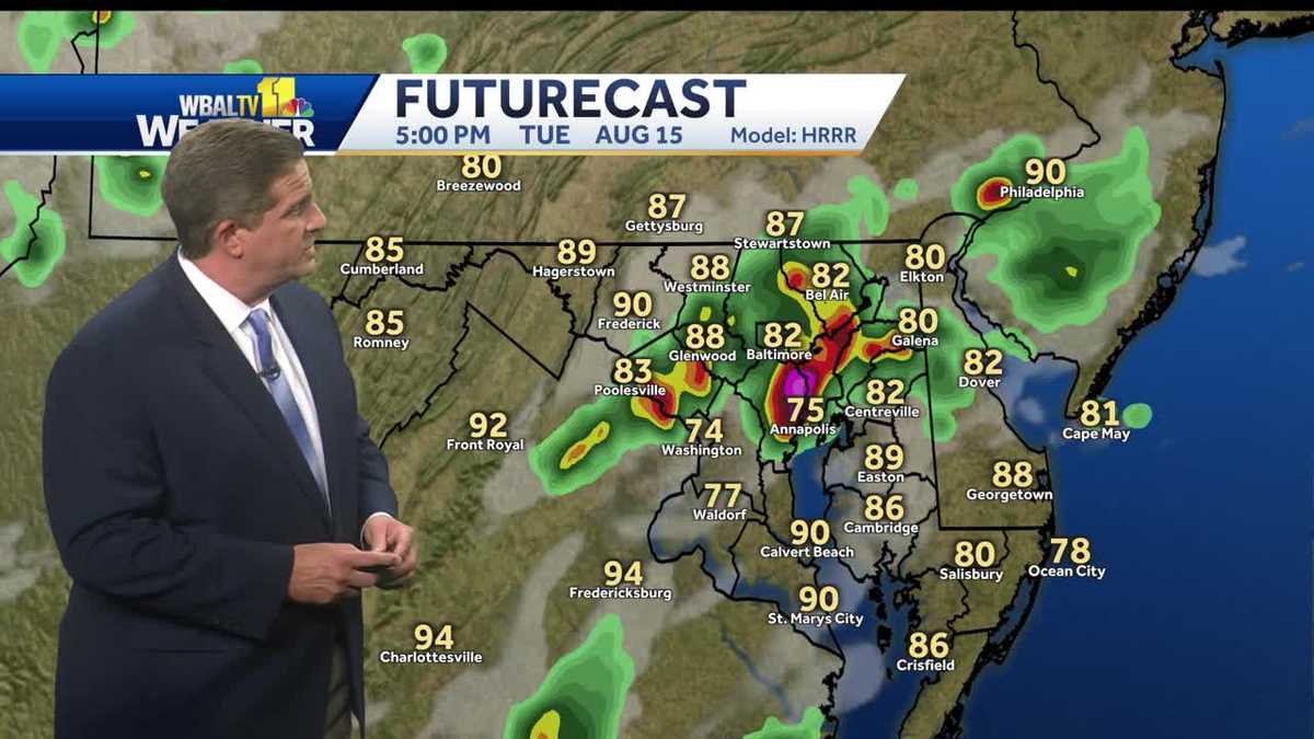 Tuesday afternoon thunderstorms for could be severe