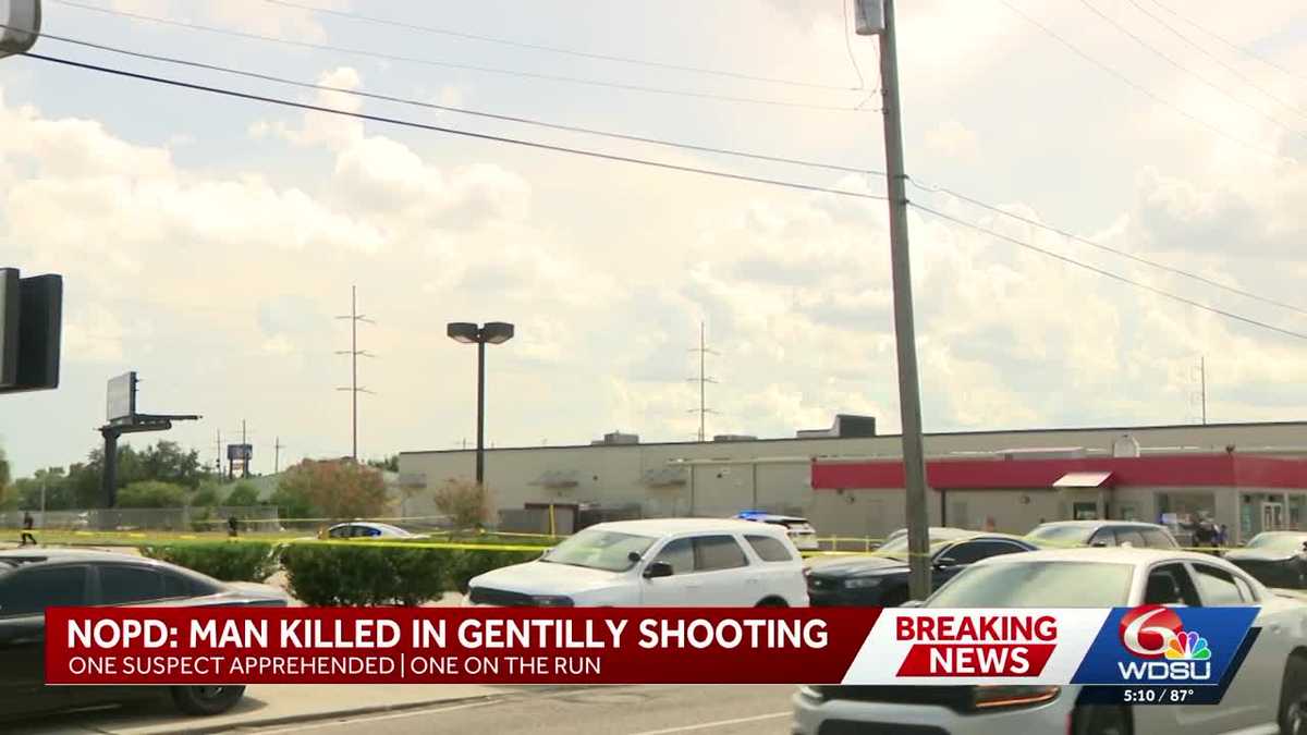 Police investigate two deadly shootings in New Orleans, one suspect in custody