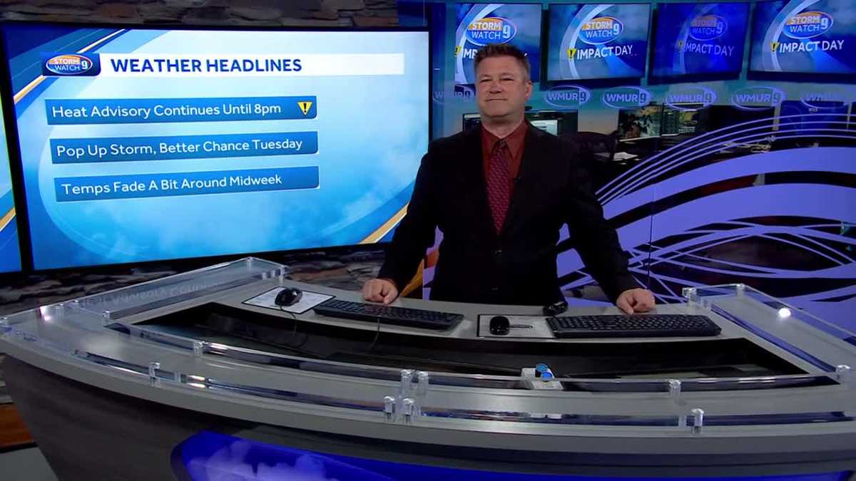 Video: Heat advisory in place in New Hampshire