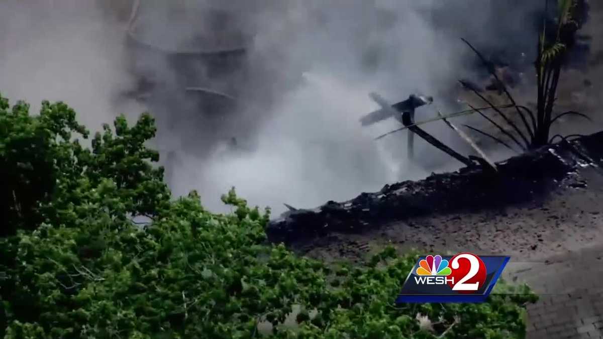 Orange County home destroyed by fire