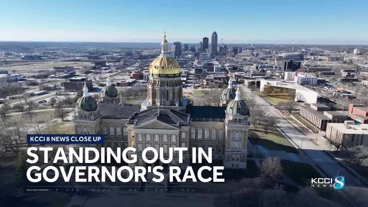 Close Up: Iowa's crowded Republican primary for governor