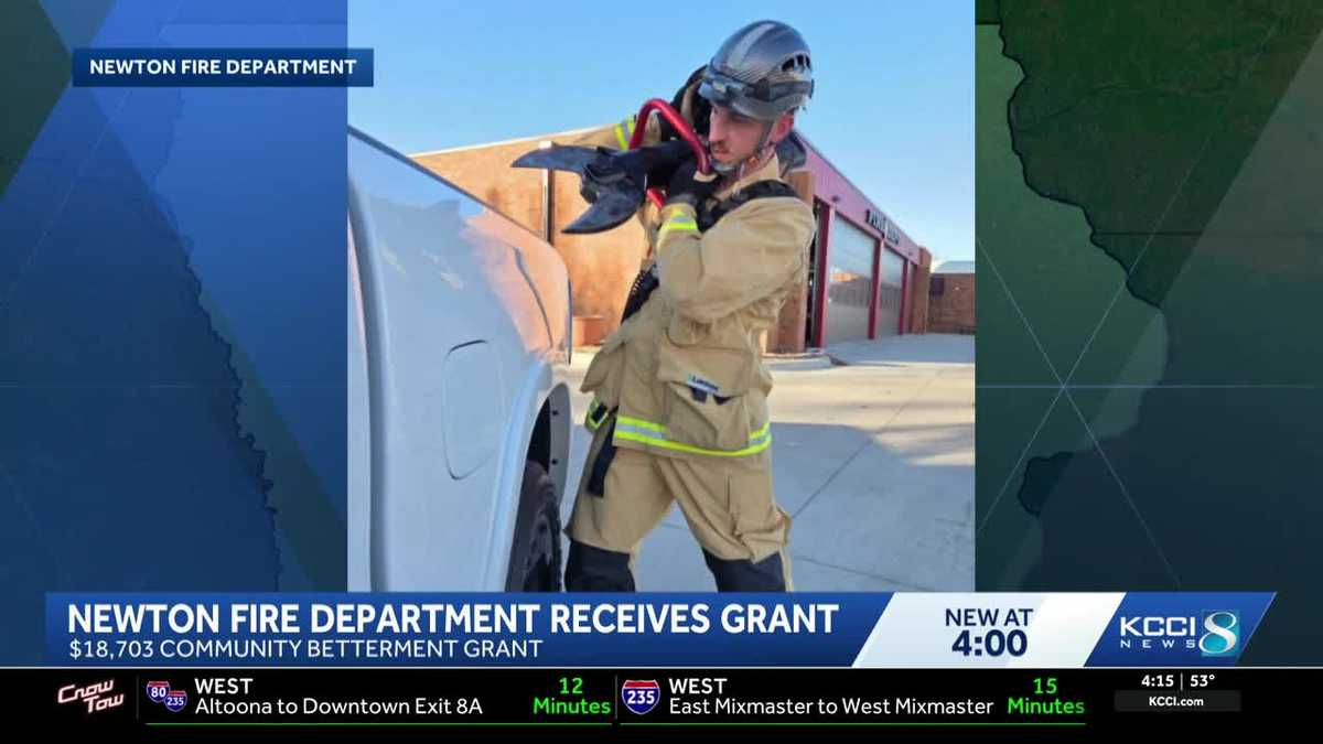 Newton Fire Department receives grant for new rescue equipment