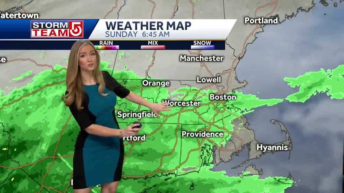 Video- Another Round of Rain Today