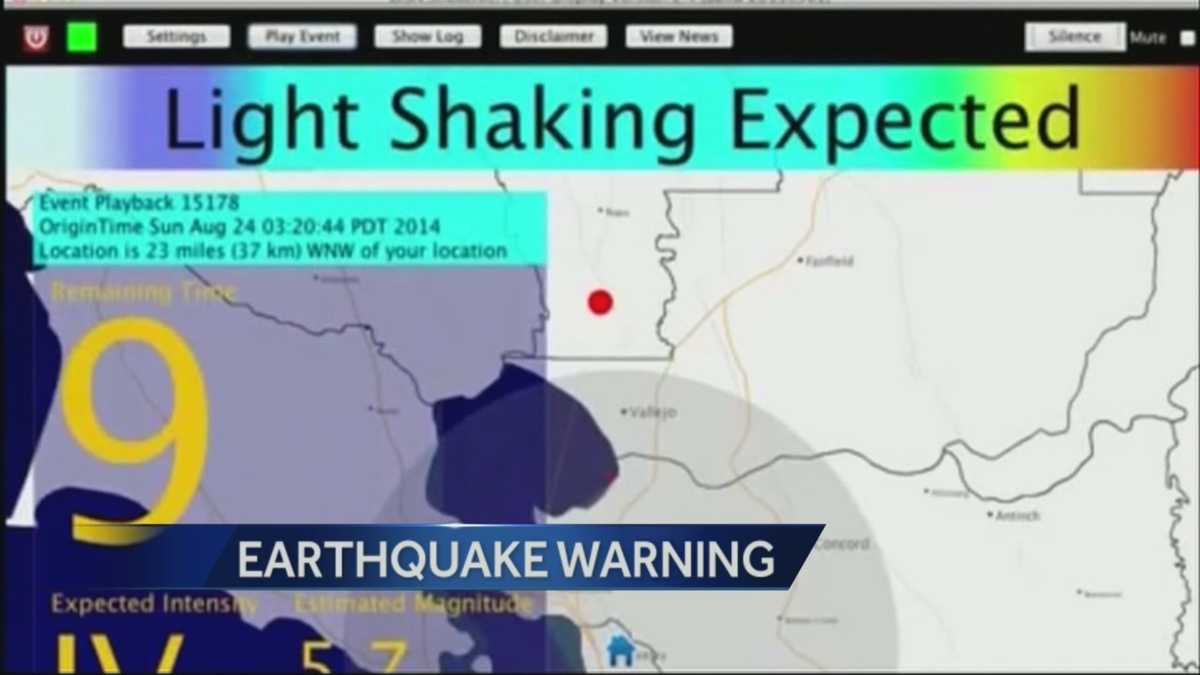 Funding needed for California earthquake warning system