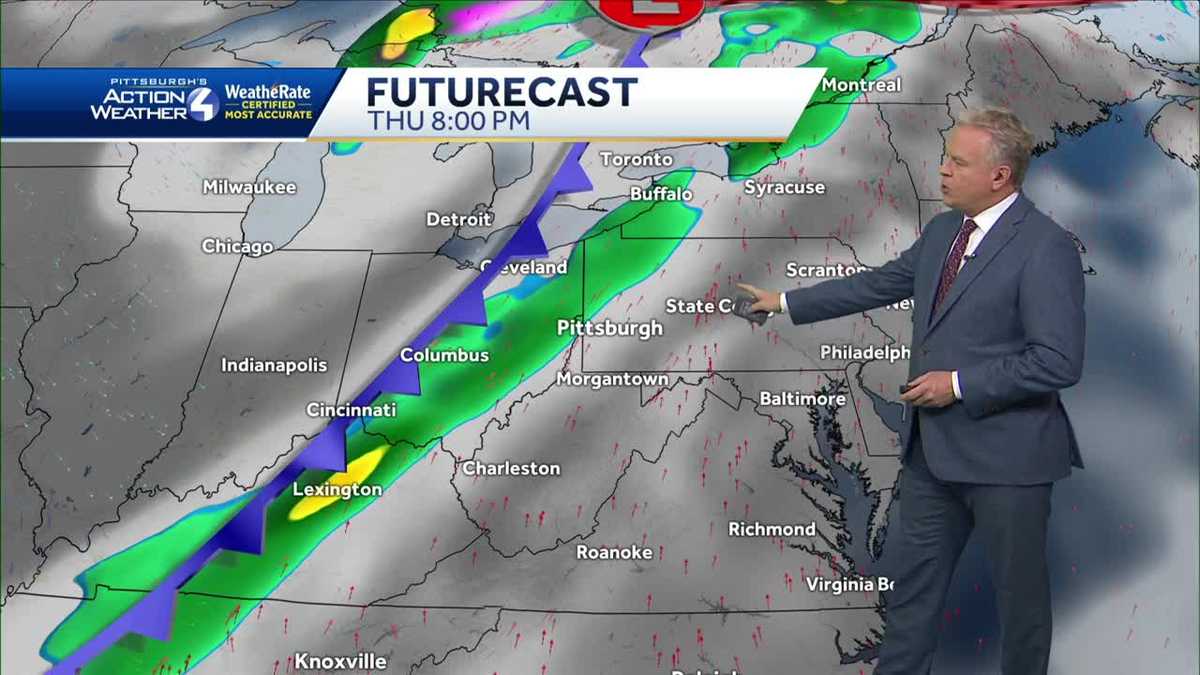 Above average temperatures & clouds
