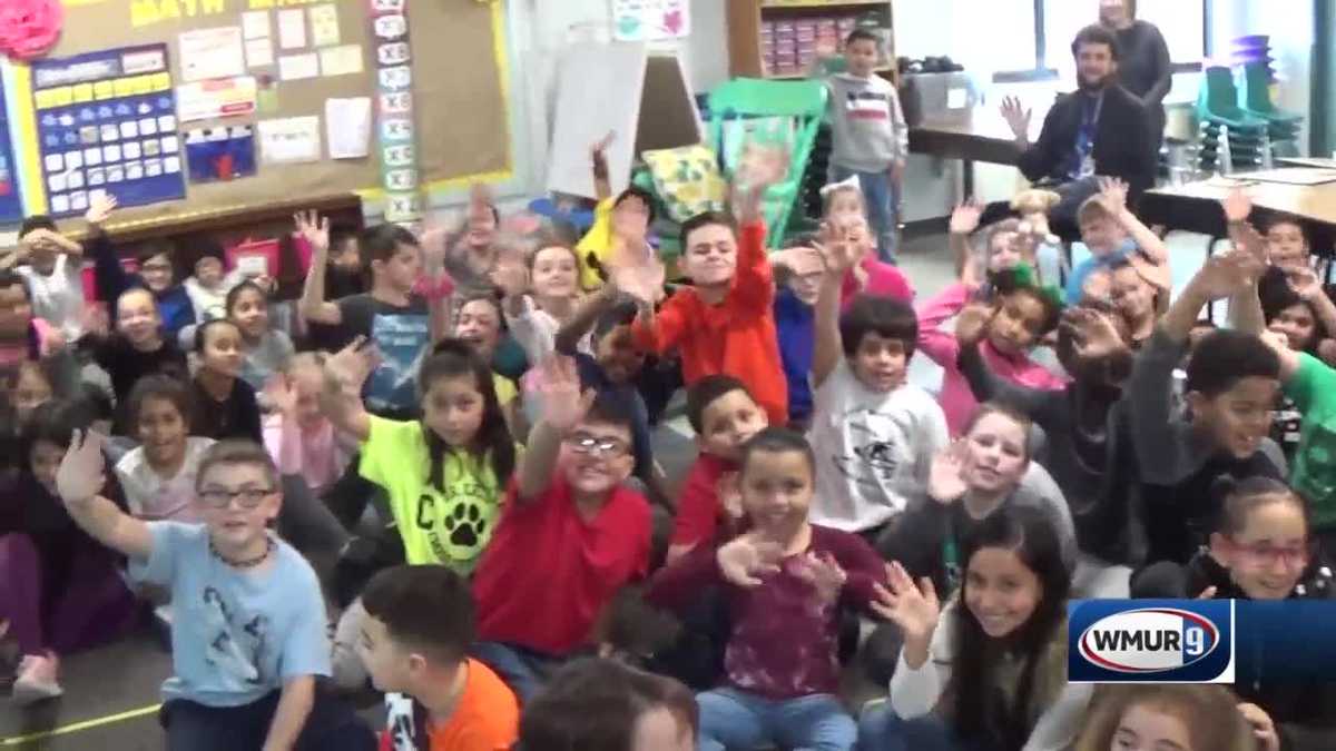 School visit: Dr. Crisp Elementary in Nashua