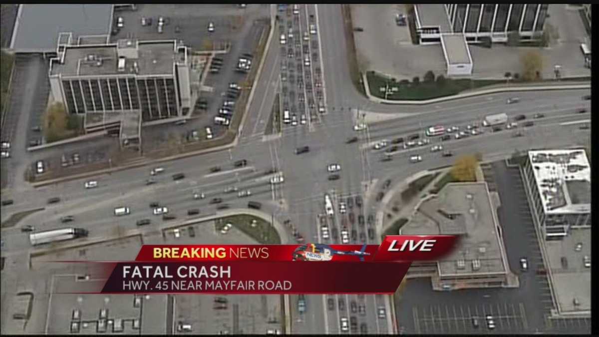 Hwy 45 remains closed at 6pm following crash