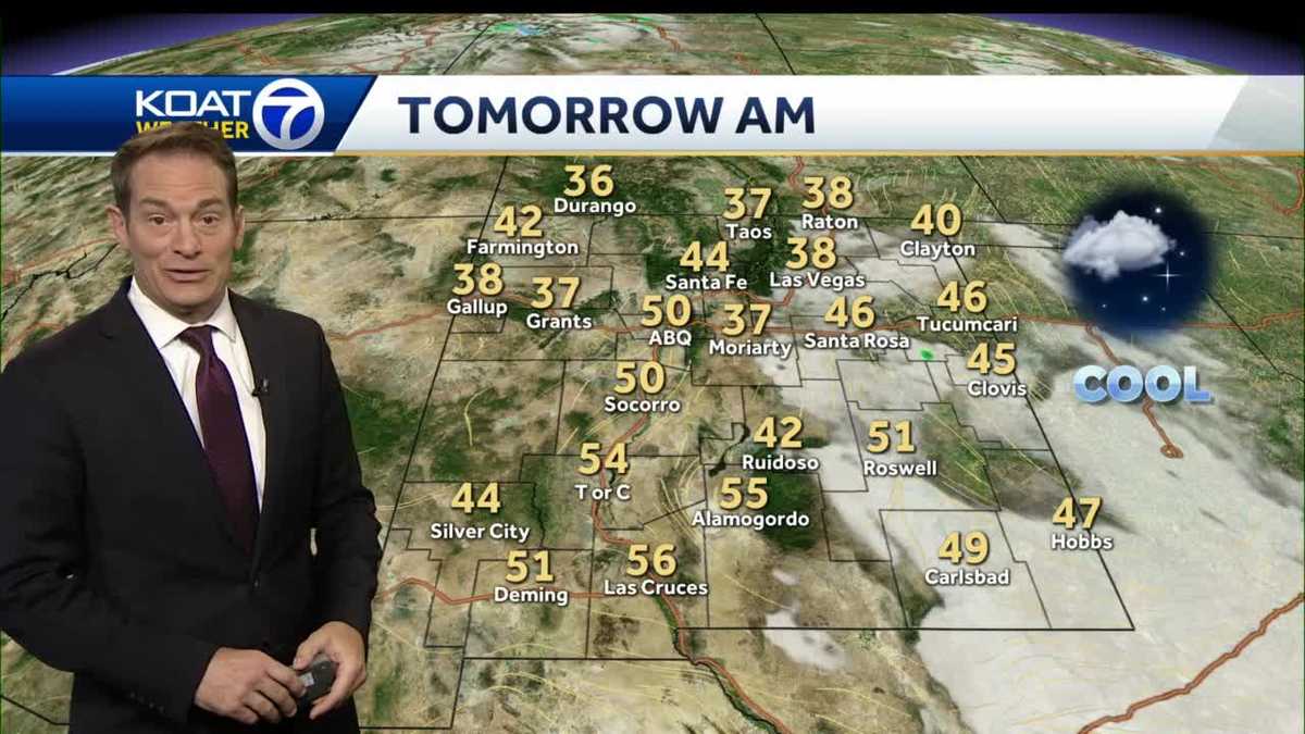 Brief cool down today before a weekend warm up arrives