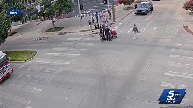 Man in wheelchair recovering after Molotov cocktail attack near Oklahoma City police station