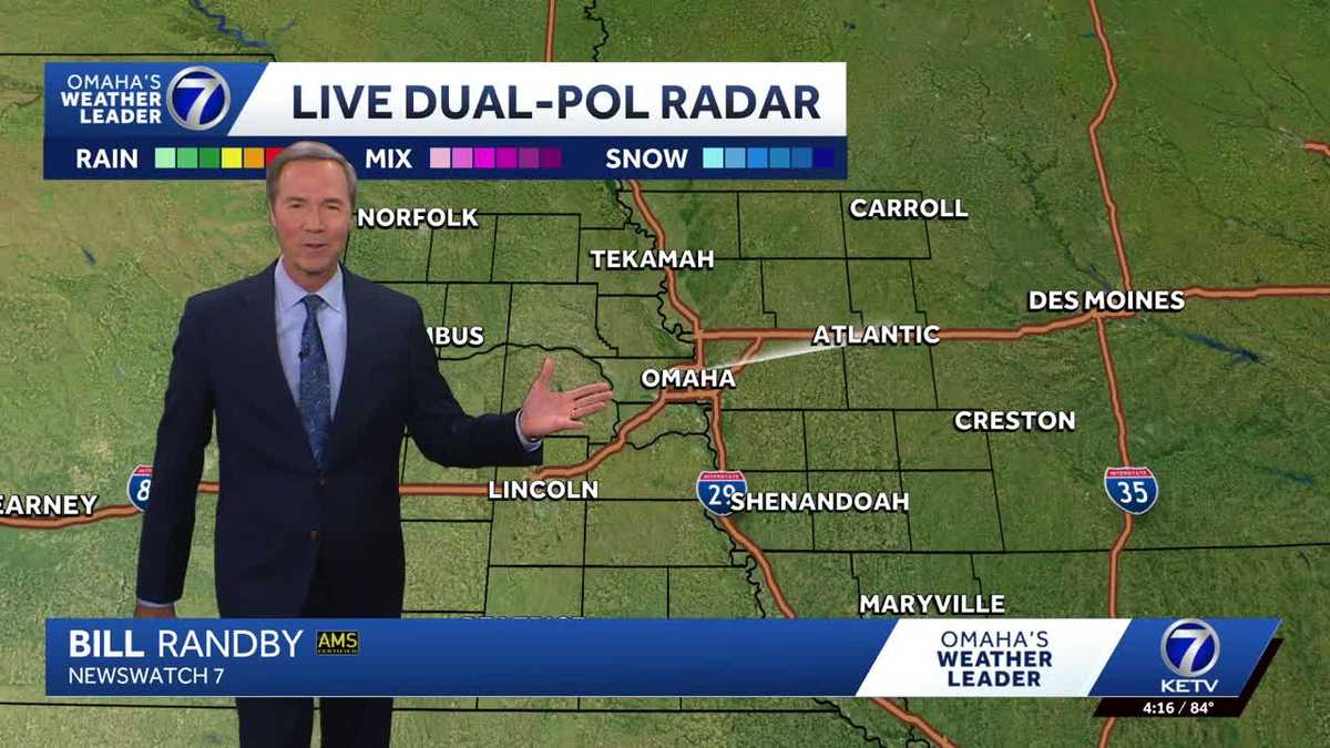Breezy and super nice around Omaha