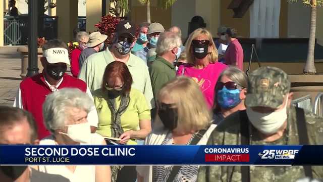 2,400 second COVID-19 vaccine doses to be administered in St. Lucie County - Vimarsana News