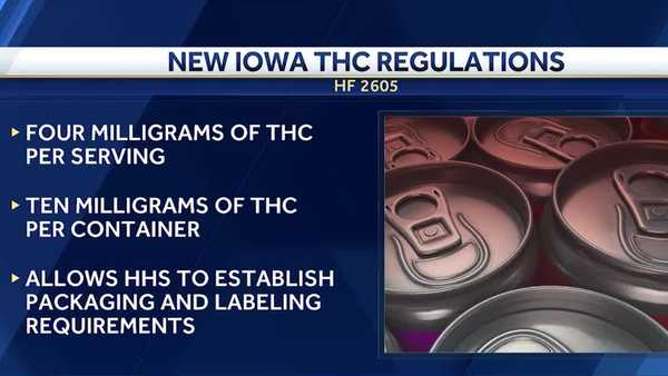 a law regulating thc in products is set to take effect monday — but companies still have questions about implementation