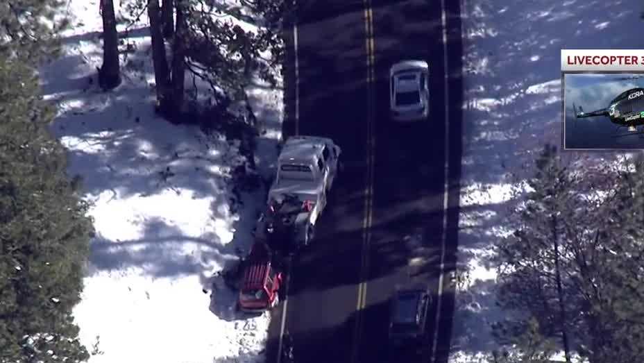 Highway 50 reopens after crash closes lanes in El Dorado County