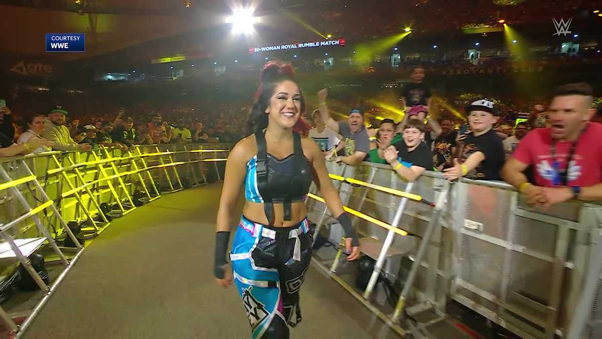 WWE Superstar Bayley talks about the Royal Rumble