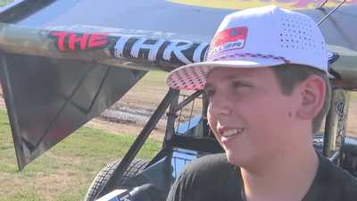 Racing legacy: Dale Earnhardt's grandson races sprint carwbal