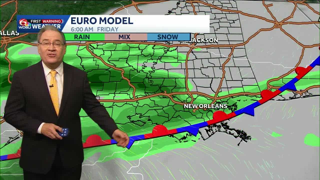 A slow-moving cold front brings changes starting Thursday