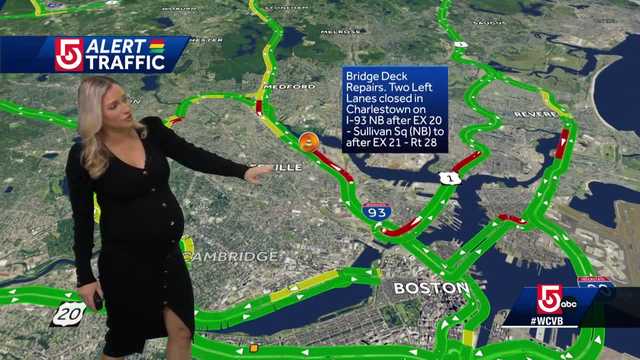 Two travel lanes of Interstate 93 in Somerville closed for bridge deck repairs - Vimarsana News