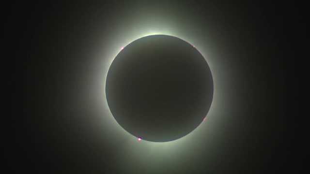 2024 Solar Eclipse video: See the moment of totality from Vermont, New York