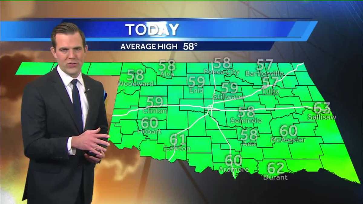 Forecast: Cooler today, rain chances this weekend