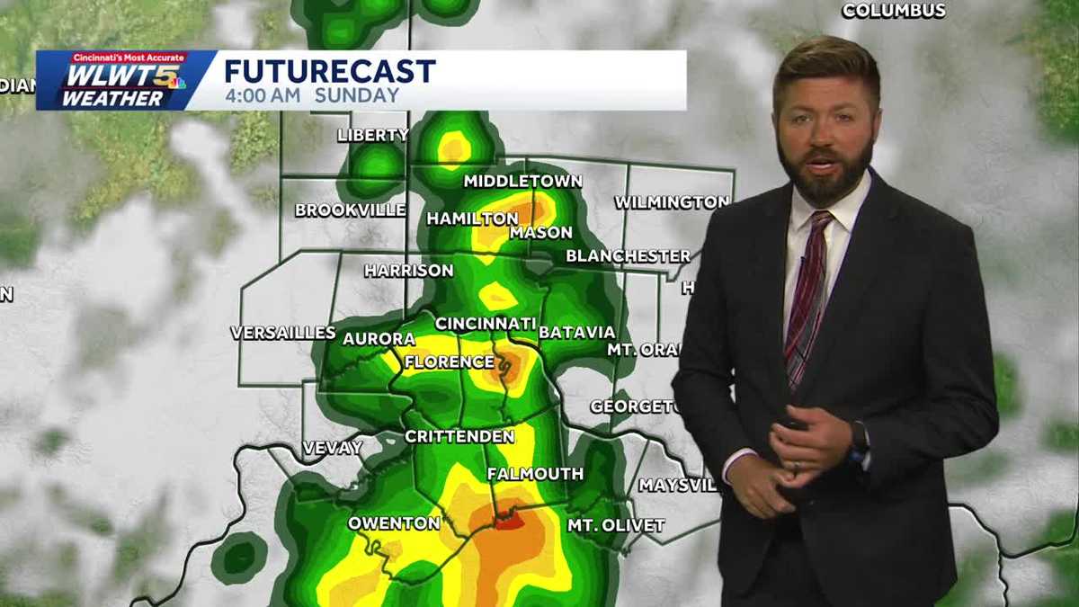Split weekend with Sunday showers for Greater Cincinnati